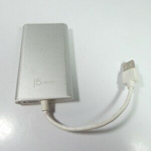 j5create - USB 2.0-to-DVI Display Adapter - Silver